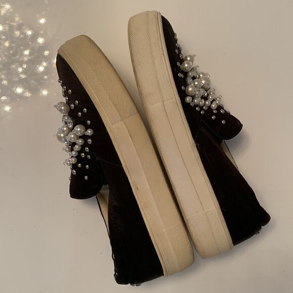 Steve Madden Embellished Slip-On Shoes Size 6 - Picture 5 of 9